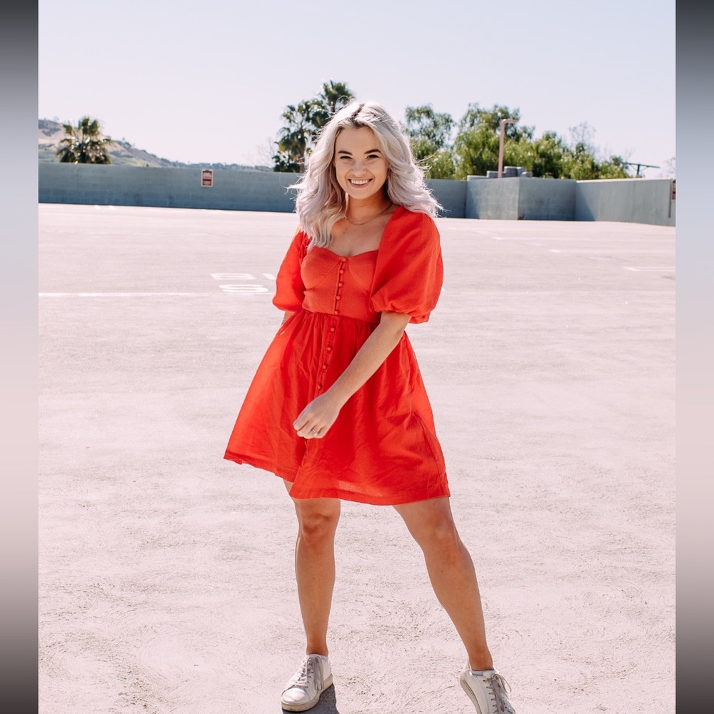 Anthropologie Maeve sweetheart mini dress - Picture 4 of 5